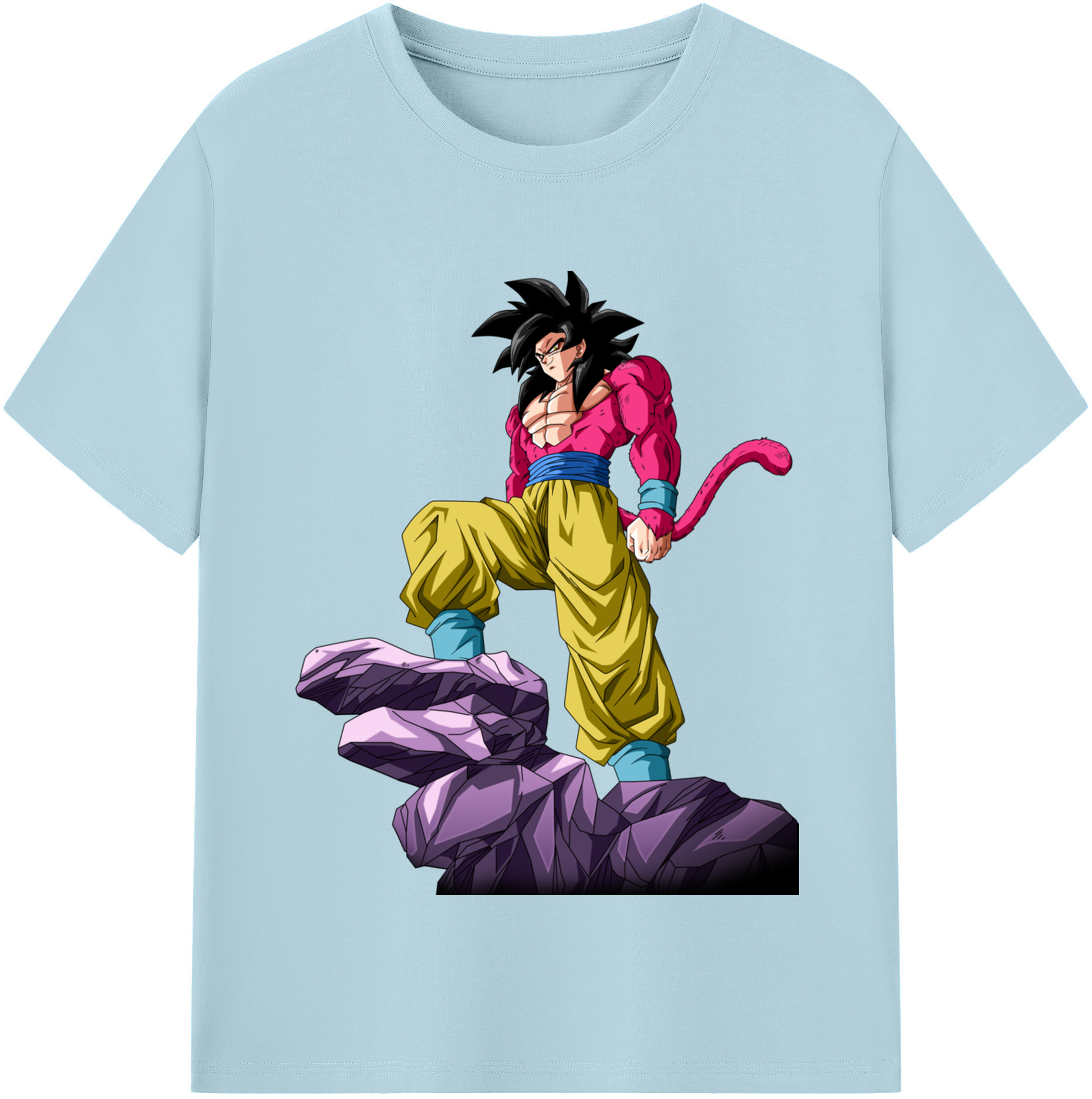 （画像用） ドラゴンボール 孫悟空（そん ごくう）Son Goku カカロット DRAGON BALL Kakarotto 綿100％半袖Tシャツ（フロントプリント）